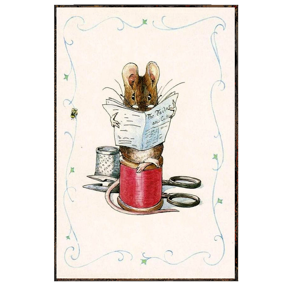 Beatrix Potter-Frontispicio , el raton sastre