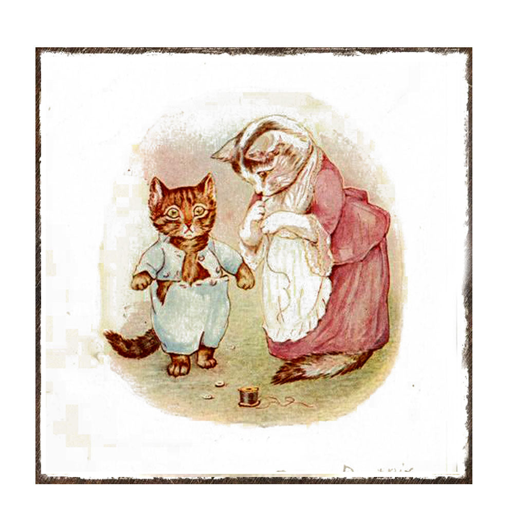 Beatrix Potter familia de gatos