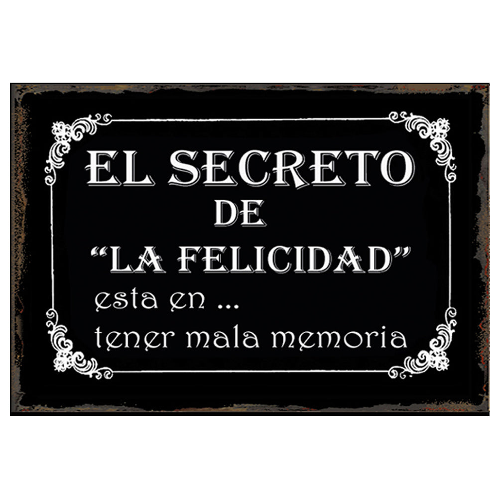 EL SECRETO DE LA FELICIDAD ( NEGRO)