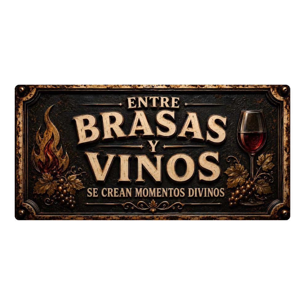 ENTRE BRASAS Y VINOS