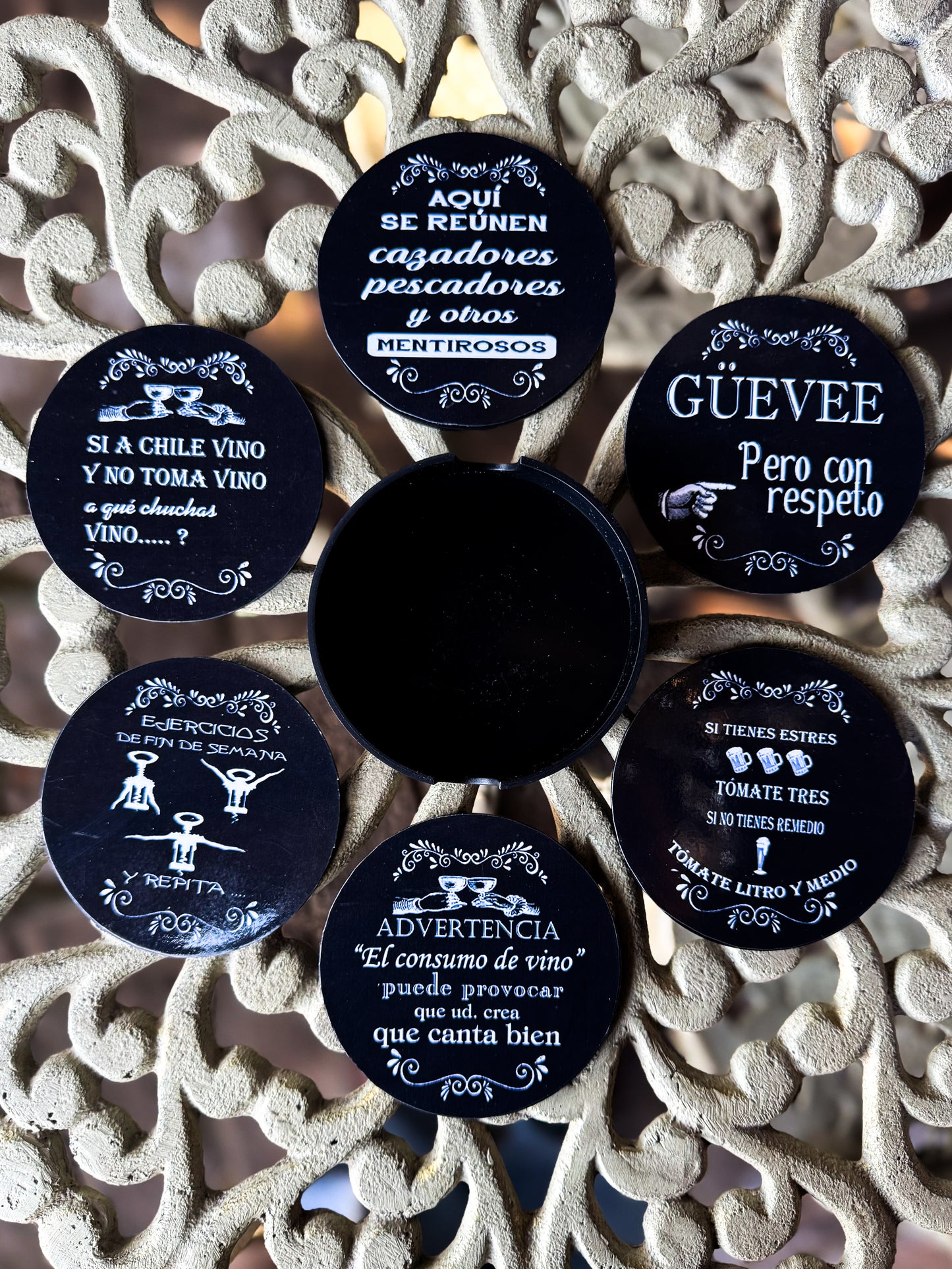 FRASES VARIAS (seis piezas)
