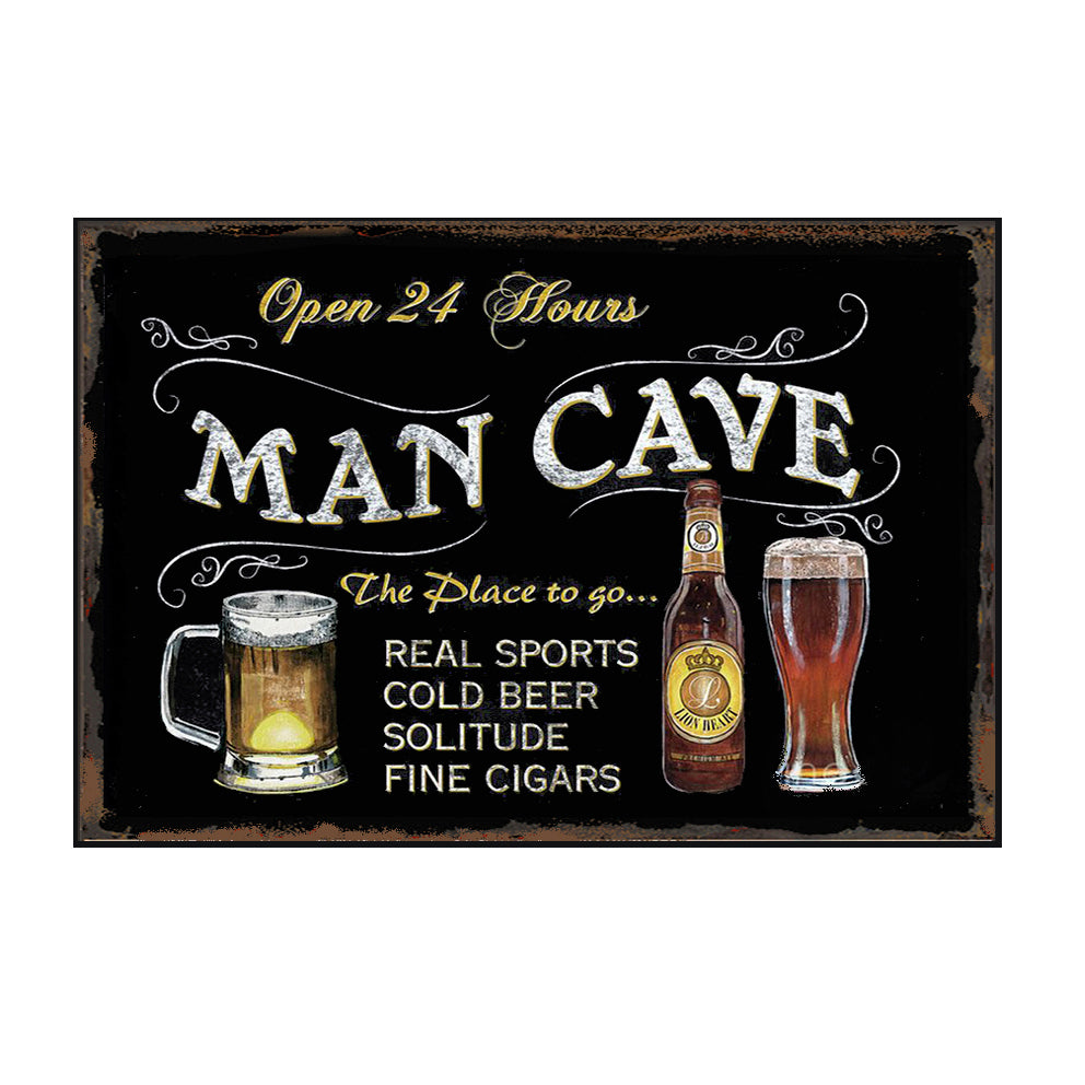 MAN CAVE OPEN 24 HRS