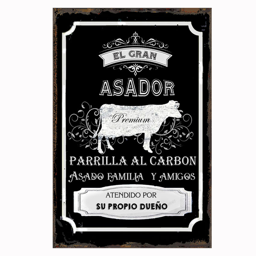 EL GRAN ASADOR FONDO NEGRO