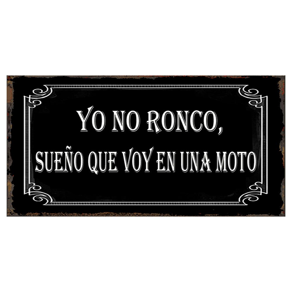 YO NO RONCO