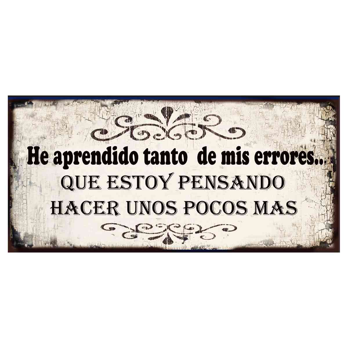 HE APRENDIDO TANTO DE MIS ERRORES