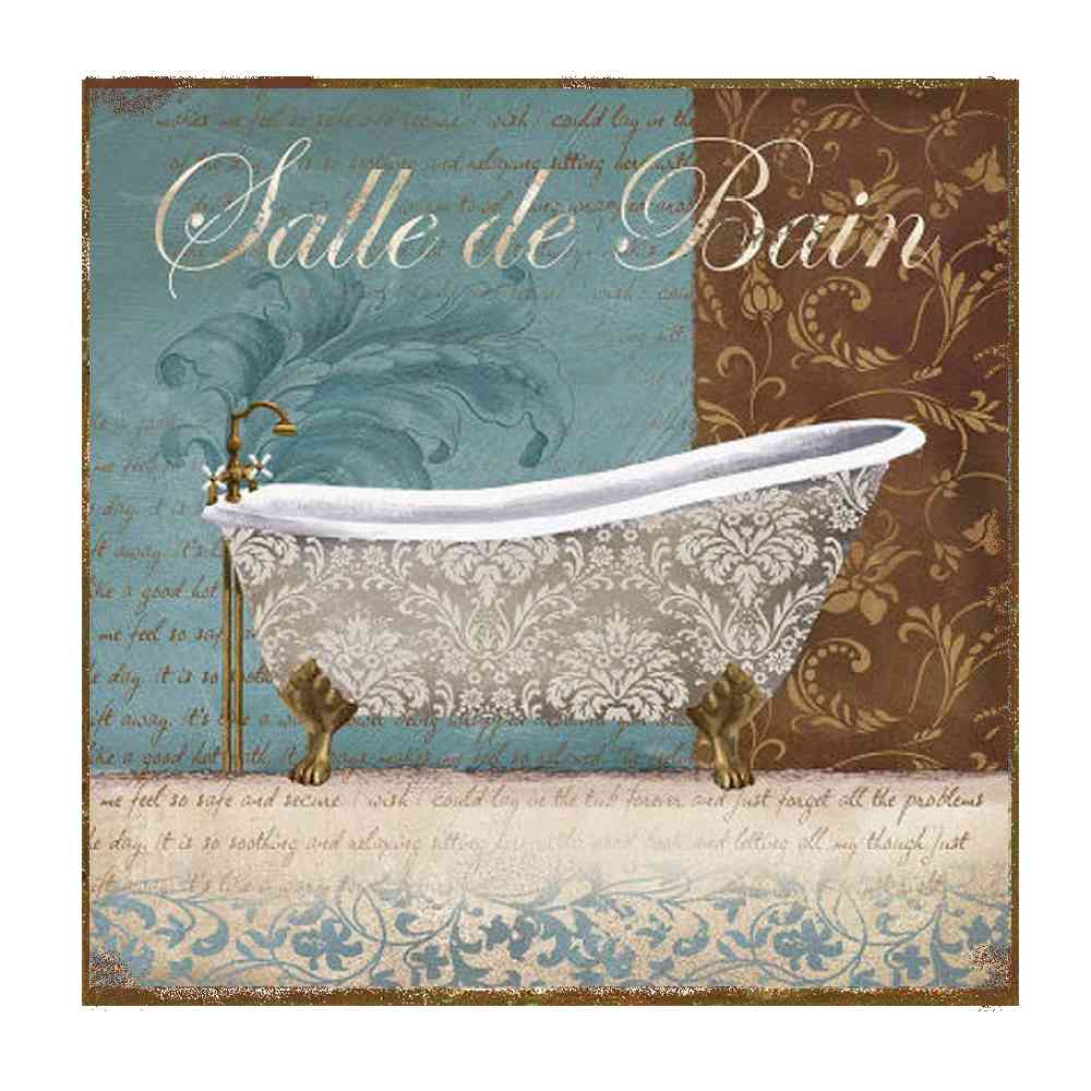 SALLE DE BAIN CAFÉ Y AZUL