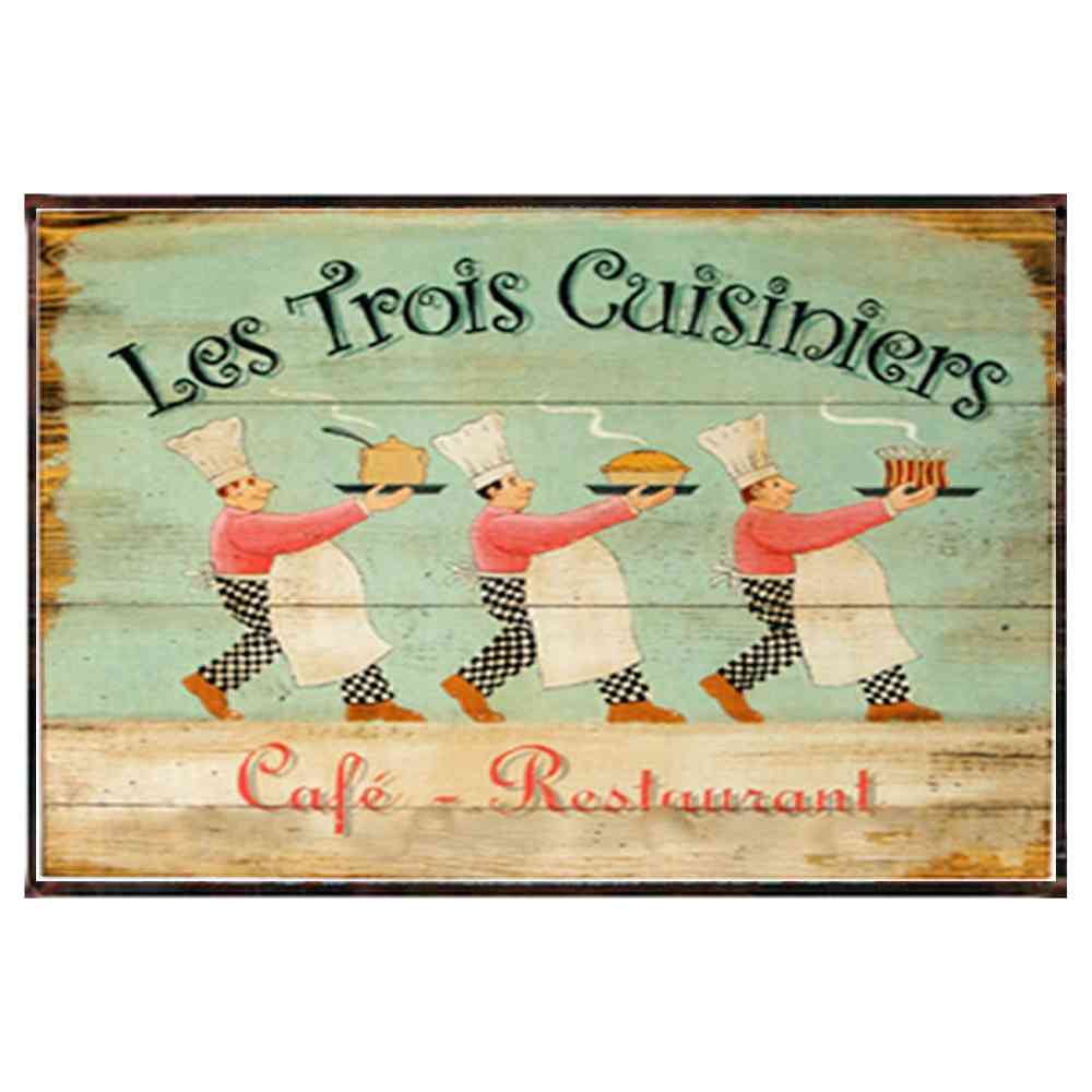 LES TROIS CUISINIERS