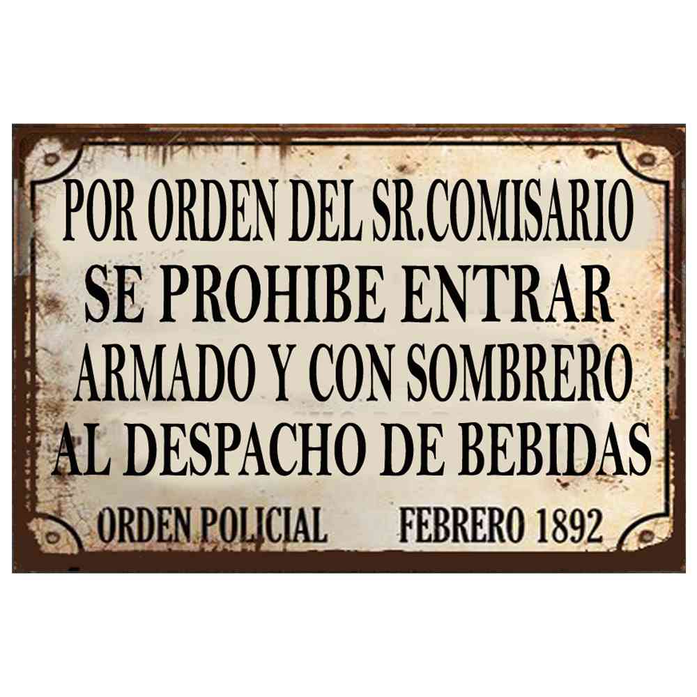 POR ORDEN DEL SR. COMISARIO