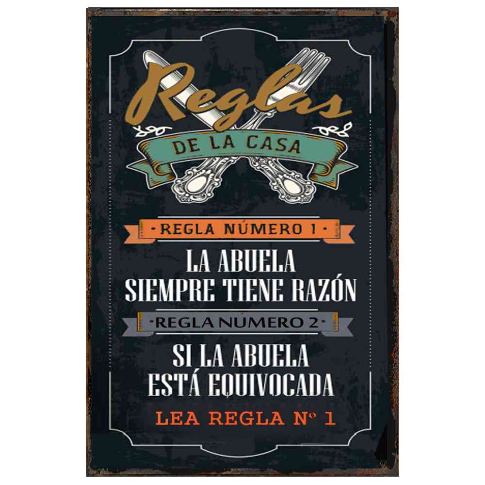 REGLAS DE LA ABUELA