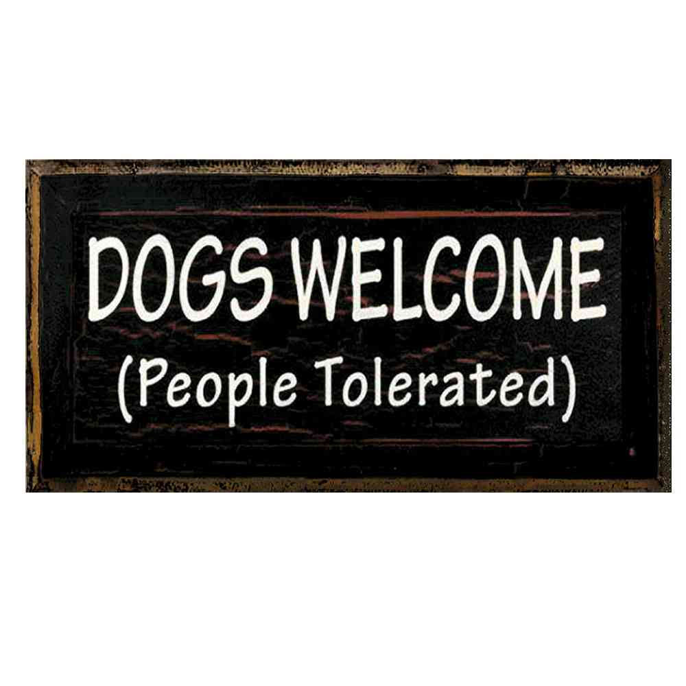 DOGS WELCOME