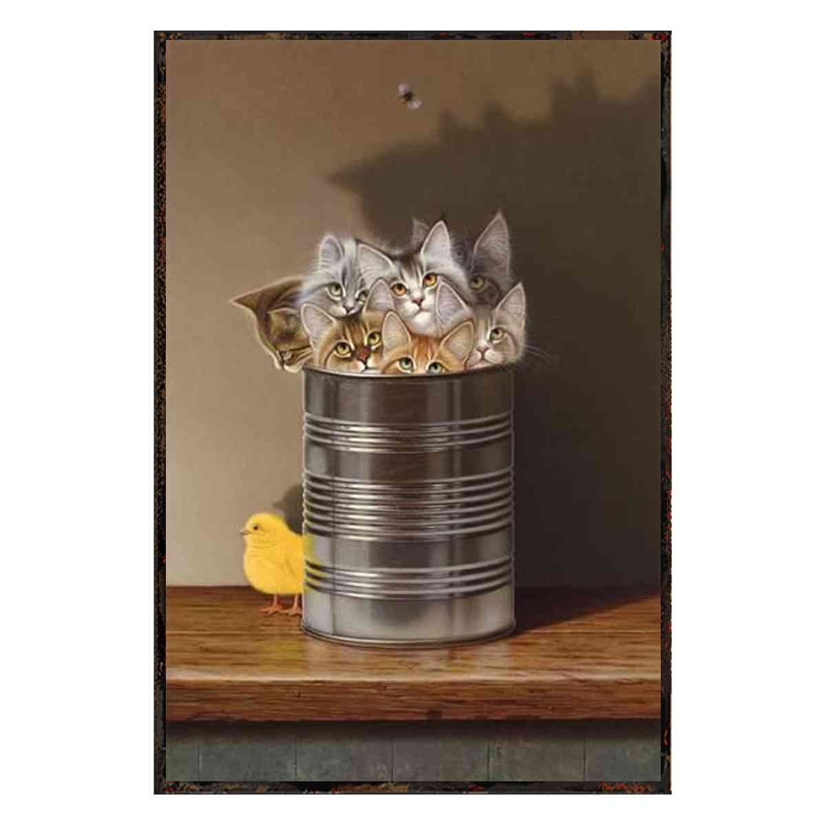 GATOS EN UN TARRO