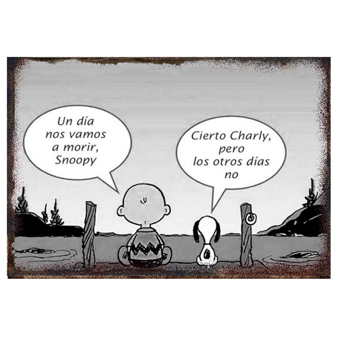 UN DÍA NOS VAMOS A MORIR