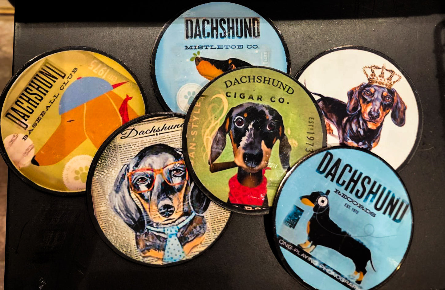 PERROS SALCHICHA (seis piezas)