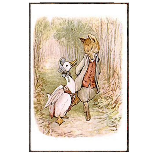 Beatrix Potter paseo por el bosque