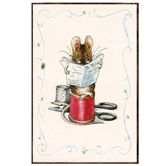 Beatrix Potter-Frontispicio , el raton sastre