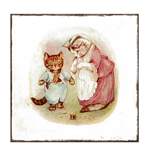 Beatrix Potter familia de gatos