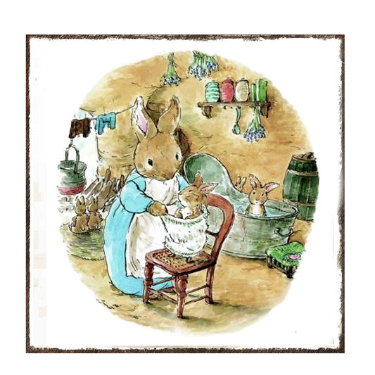 Beatrix Potter hora del baño