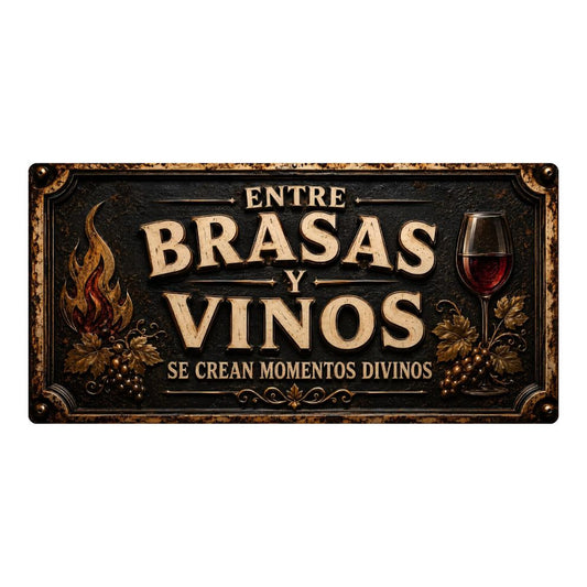 ENTRE BRASAS Y VINOS