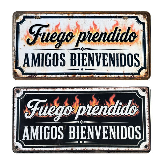 FUEGO PRENDIDO - AMIGOS BIENVENIDOS -