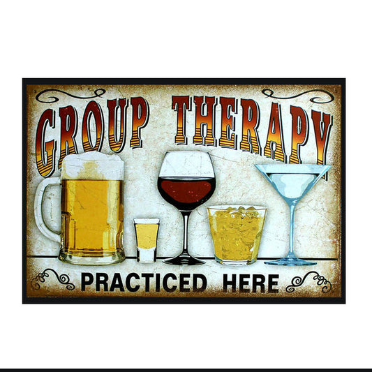 GROUP THERAPY PRACTCED HERE FONDO CLARO