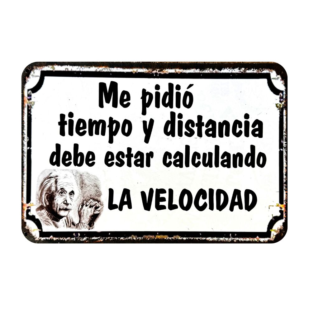 ME PIDIÓ TIEMPO Y DISTANCIA