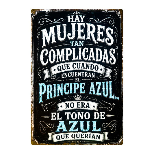 CUANDO ENCUENTRAN AL PRÍNCIPE AZUL, NO ES EL TONO DE AZUL QUE QUERÍAN