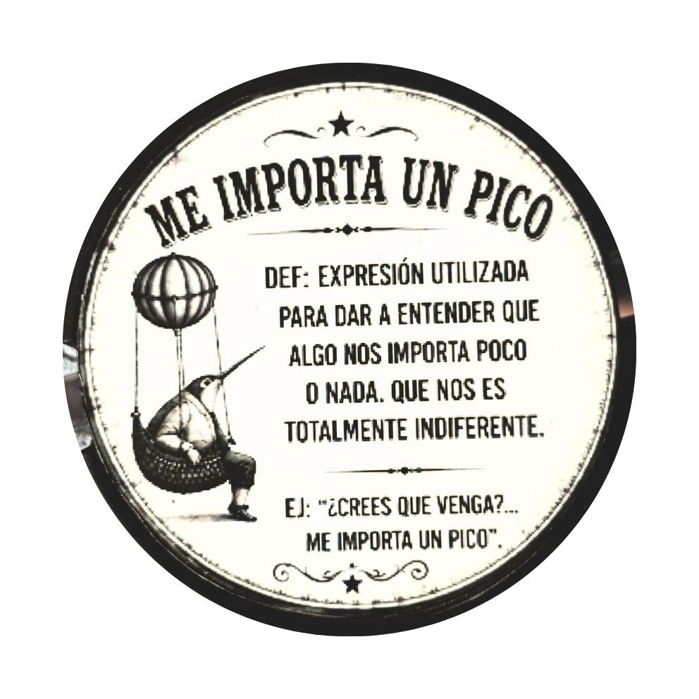 FRASES PICO (seis piezas)