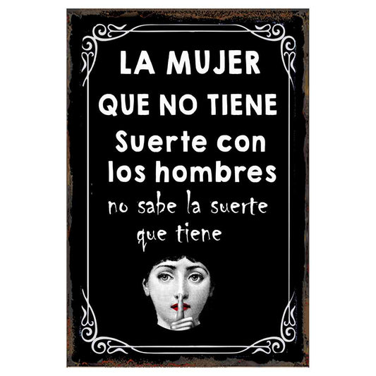 LA MUJER QUE NO TIENE SUERTE CON LOS HOMBRES...